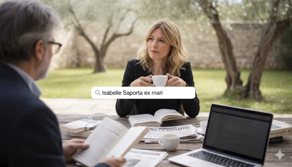 Isabelle Saporta ex mari