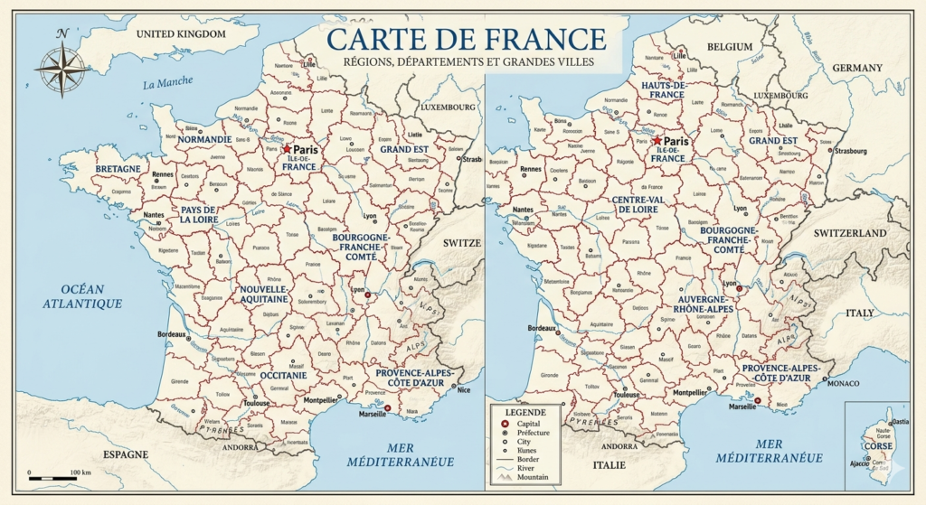 Carte de France