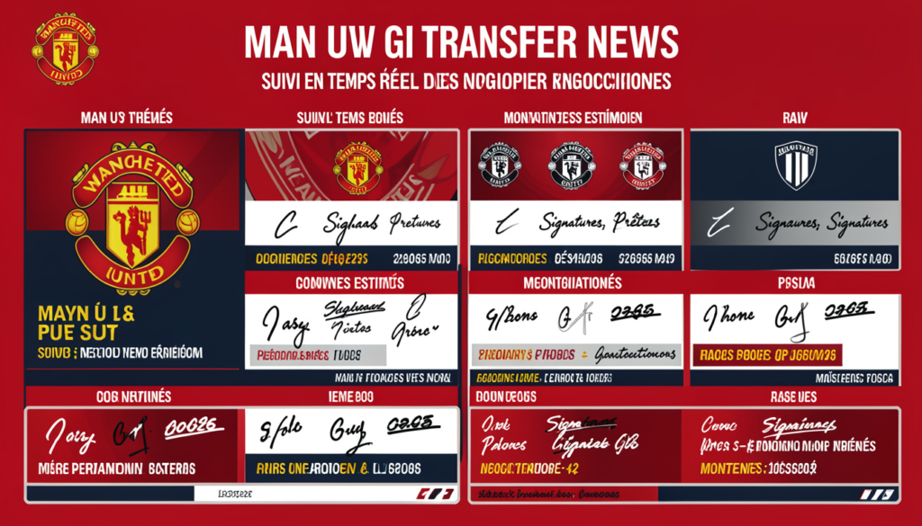 Man Utd transfer news