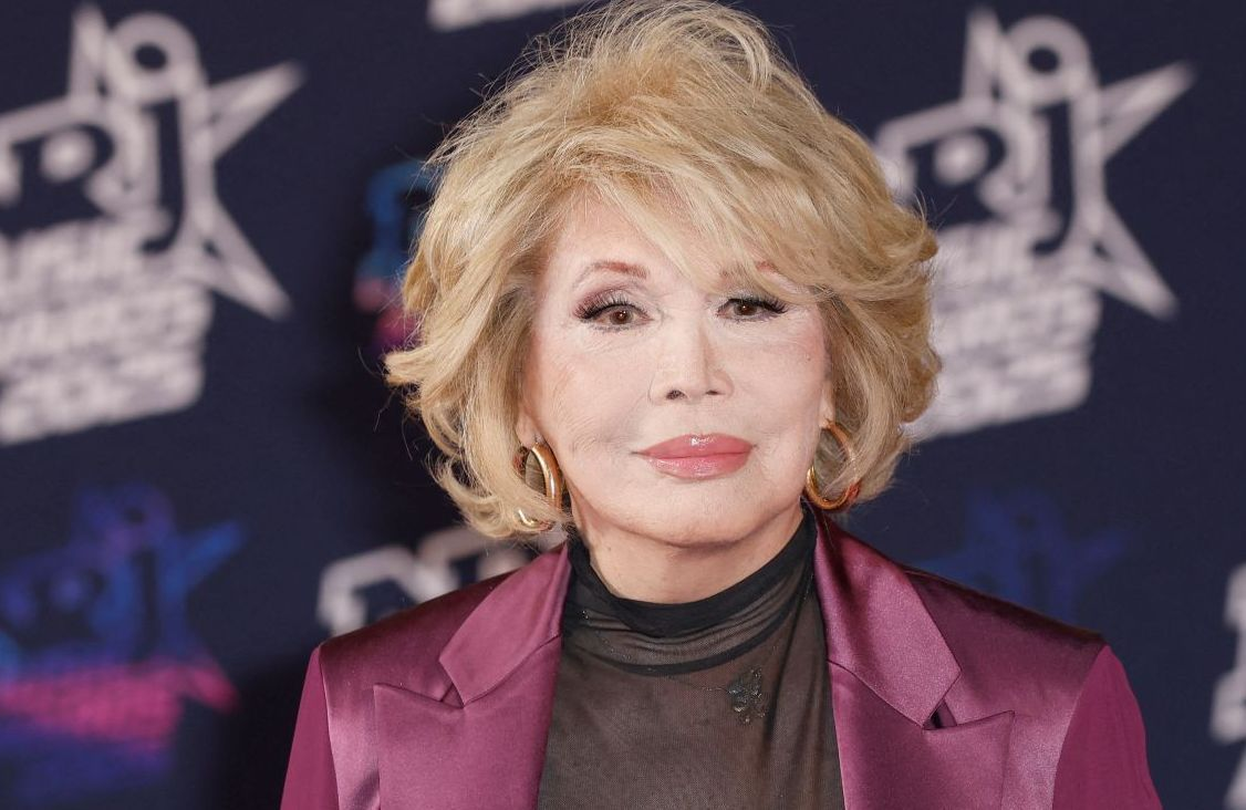 Amanda Lear et son fils